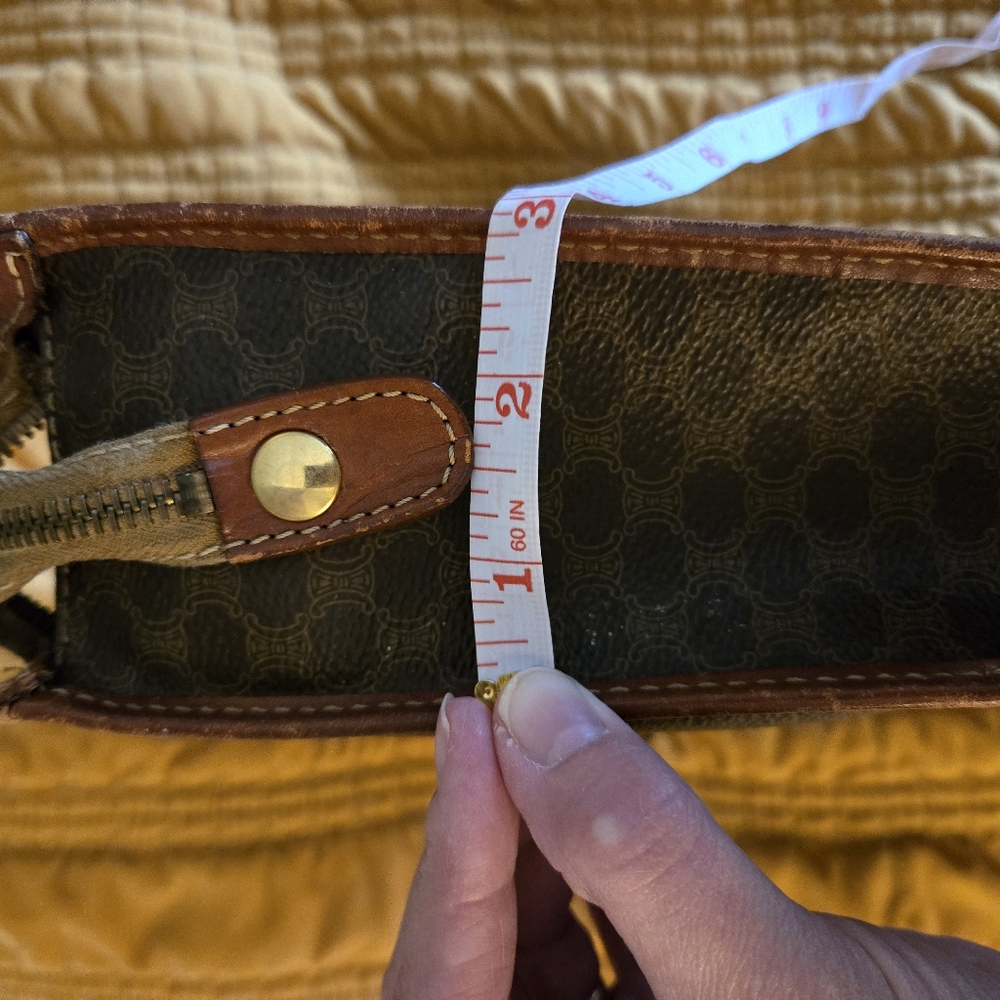 Celine Macadam Vintage Wristlet Clutch - Picture 11 of 14